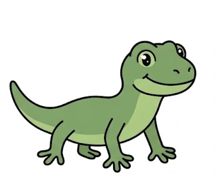 Gecko Feet mascot