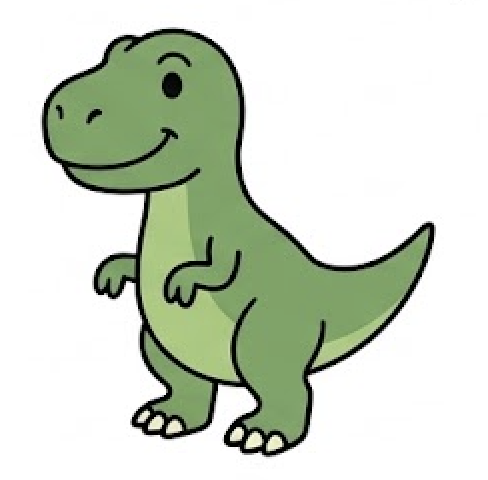 T-Rex Push mascot